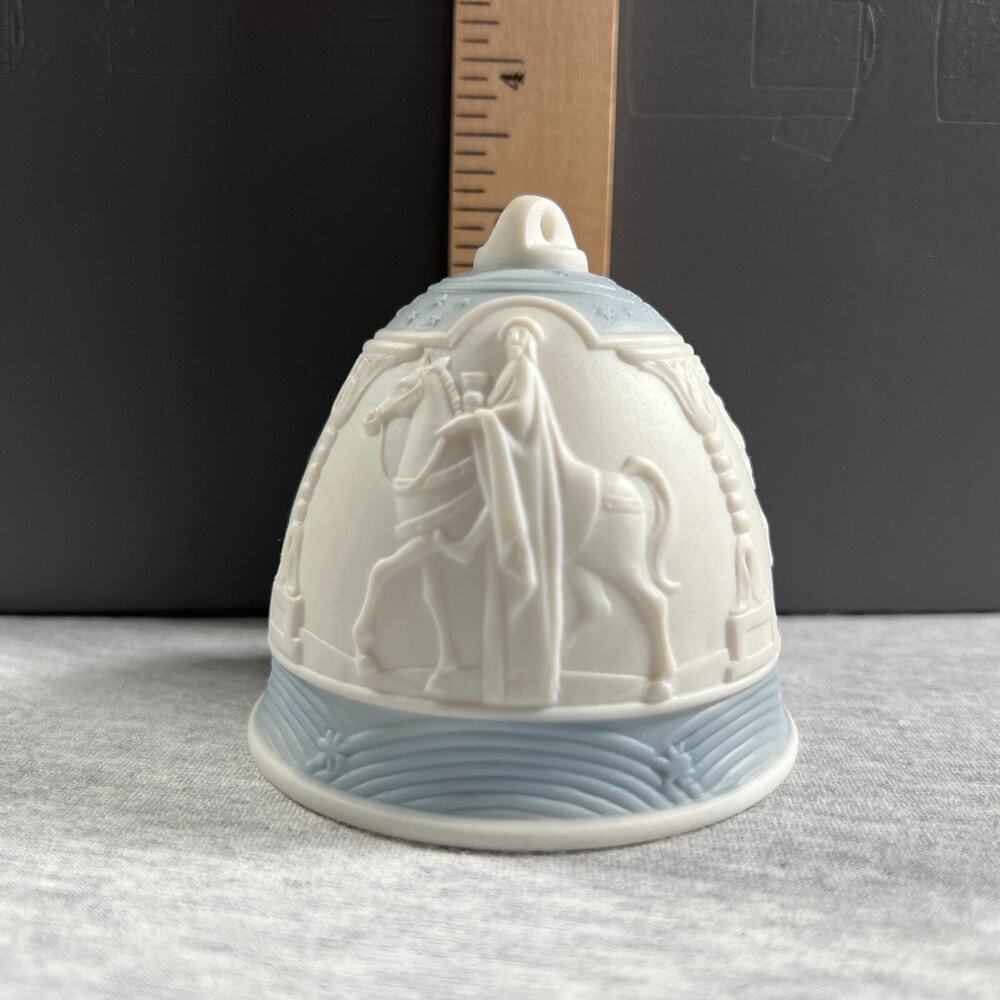 Lladro 1990 Christmas Bell Ornament Three Kings Retired Spain - Picture 7 of 8